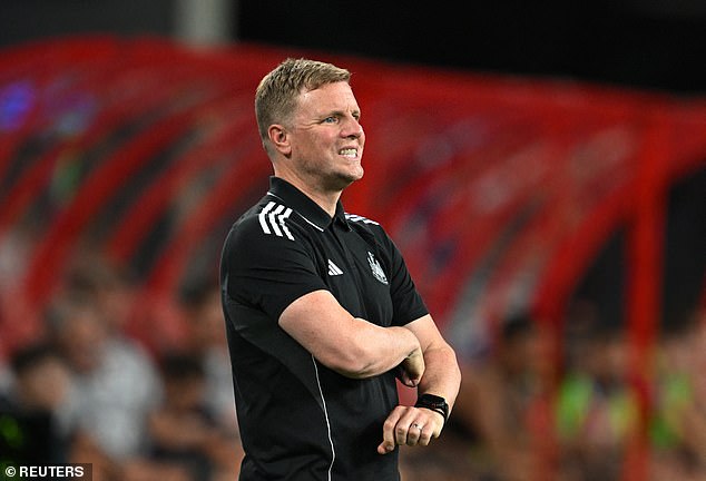 Newcastle boss Eddie Howe is eager to bring in a striker before the transfer window closes