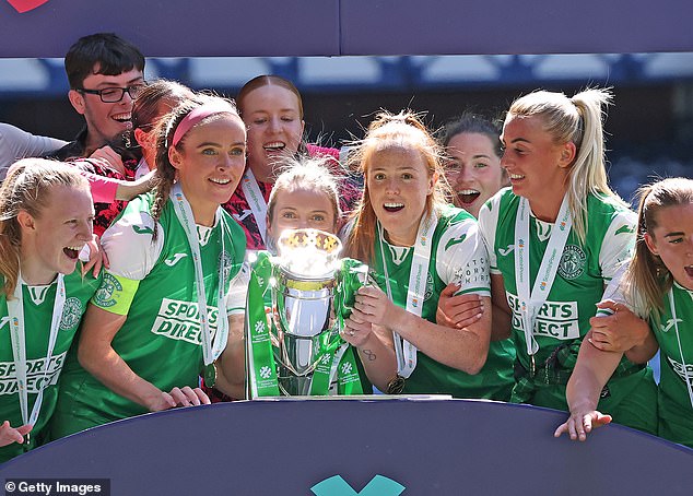 Hibs lift the SWPL title at Ibrox after a dramatic final day of the 2024-25 season