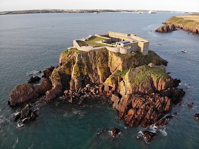 The private island retreat lay derelict for 18 years until tech millionaire Mike Conner stepped in almost a decade ago