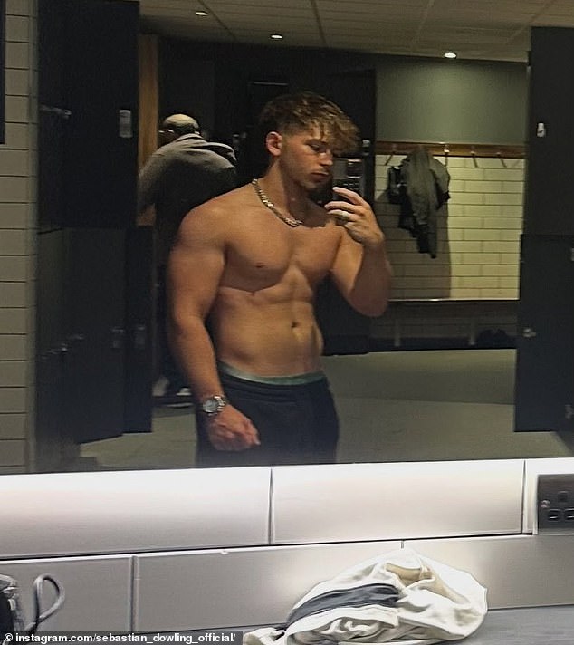 The actor, 19, who starred in the ITV soap for 17 years, looked worlds away from his soap days - having ditched his long blonde locks and hit the gym hard. But do you recognise him?
