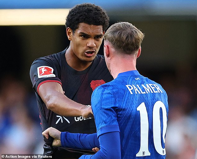 Quansah, who left the Reds for £35million in the summer, has been involved in England squads alongside Palmer recently