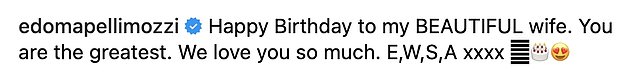 Princess Beatrice's husband Edoardo Mapelli Mozzi shared a birthday message on Instagram
