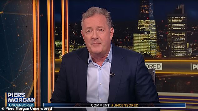 Notorious media personality Piers Morgan has now walked back his 'staged fight' claims