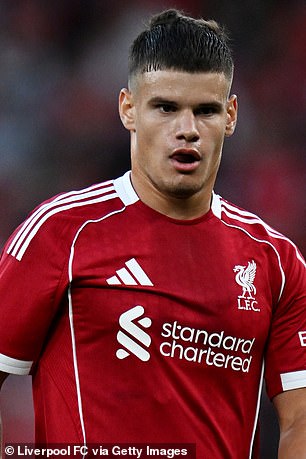 Kerkez arrived from Bournemouth to bolster options at left back