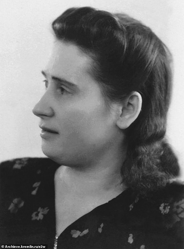 The violent attack came when his mother Maria (pictured) was just 17 and as a result of the incident in which she lost her eye