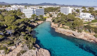Three masked men robbed the 44-year-old holidaymaker near a hotel in Cala Egos, a resort close to picturesque Port d¿Andratx on the island¿s southwestern tip (stock image)