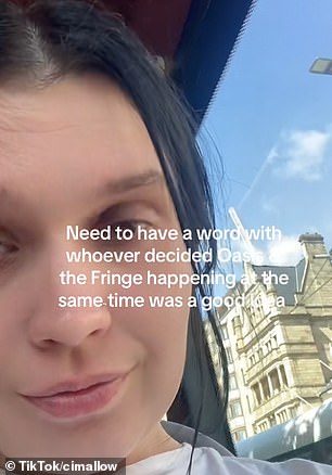 Locals have taken to social media to post about the impact Oasis and the Fringe are having on the city