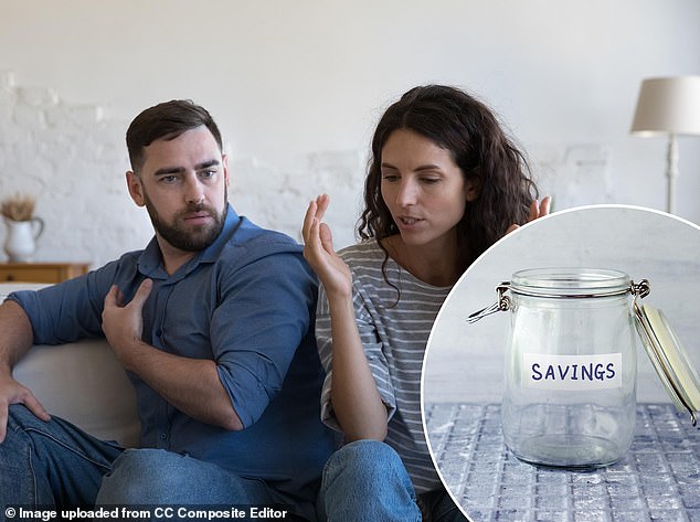 Breaking point: One in five young adults have stayed with a partner to make living costs more affordable