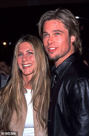 Jennifer, 56, was married to Brad, 61, from 2000-2005; pictured in 2000