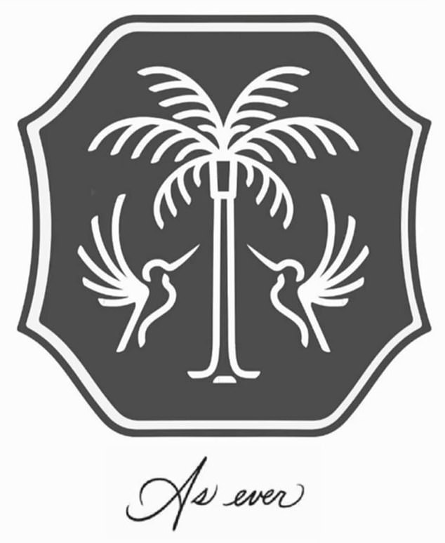 Meghan also gave a sweet nod to her romance with Prince Harry when she unveiled the logo of her lifestyle brand As Ever back in February