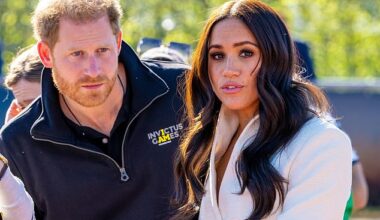 Prince Harry and Meghan Markle at the Invictus Games. The Prince would have been well suited to help his wife navigate royal life