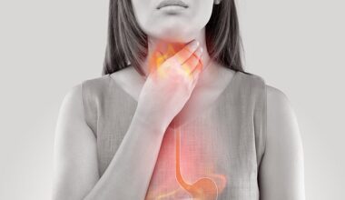 Acid reflux happens when stomach acid flows back into the oesophagus (file photo)