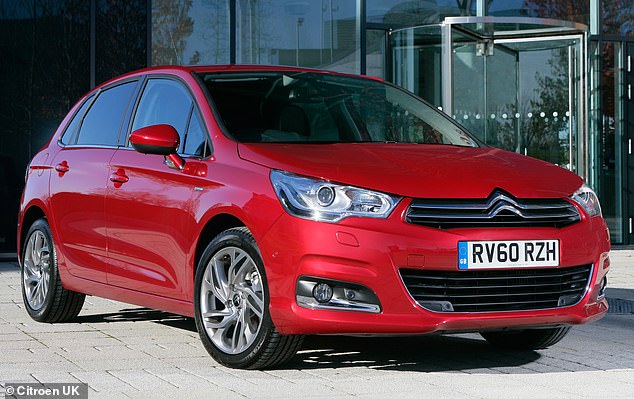 Another 10,000 UK motorists are due to be told that they cannot use their cars for weeks as Citroen extends its 'stop-drive' notice to three additional models, including the C4 (pictured)