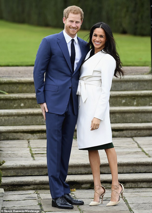 Prince Harry and Meghan Markle announce their engagement in November 2017. Just over a year earlier, Meghan meticulously planned how to 'out' Harry as her boyfriend