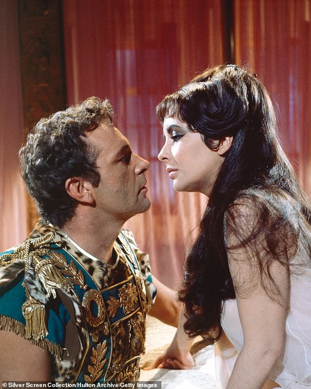 Swift previously sang about Elizabeth's scandalous on/off marriage to her Cleopatra leading man Richard Burton in her 2017 hit song, ...Ready for It: 'And he can be jailor / Burton to this Taylor'