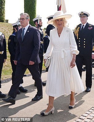 Queen Camilla and Sir Keir Starmer