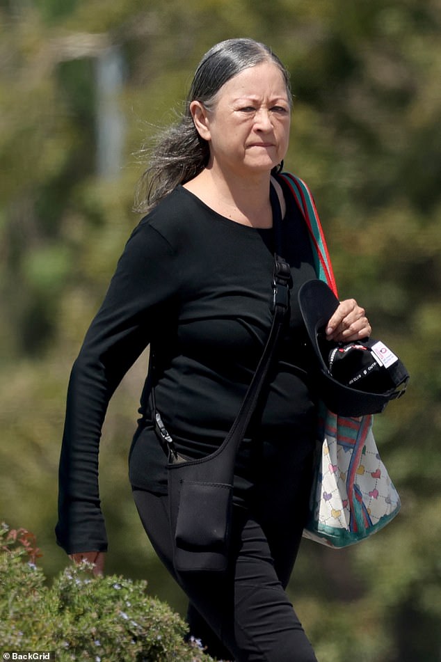 Since retiring earlier this year, Nickson has kept a low profile - until Tuesday, when she was spotted in Los Angeles making a rare public appearance on the 40th anniversary of her most famous role