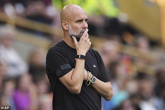 Pep Guardiola admitted the size of Manchester City¿s squad is unhealthy for morale