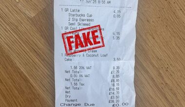 AI is being used by office fraudsters to fiddle their expenses, a cybersecurity expert has warned. The cyber expert put a chatbot to the test and made a £38.20 Starbucks receipt that could trick almost anyone