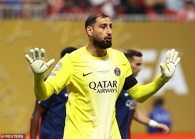 Meanwhile Pep Guardiola's side could also move for Gianluigi Donnarumma if Ederson is to leave