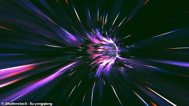 Space might seem like an empty, featureless void, but new research has shown that this is far from true. Scientists have been amazed to discover an 'interstellar tunnel' that connects our solar system to distant stars (stock image)