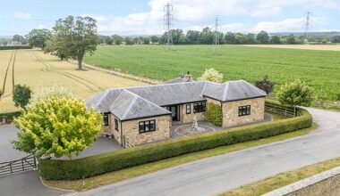The four bed detached bungalow in Wrexham has caught attention for its one unusual feature