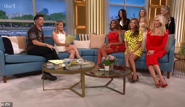 The presenters gave the six stars a chance to introduce themselves to those watching at home, but it didn't go to plan