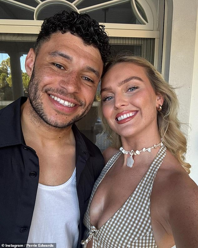 Praising her husband-to-be Alex, Perrie admitted that she's embraced his 'laid-back' and 'levelheaded' nature after struggling to overcome a 'toxic' relationship in her younger years