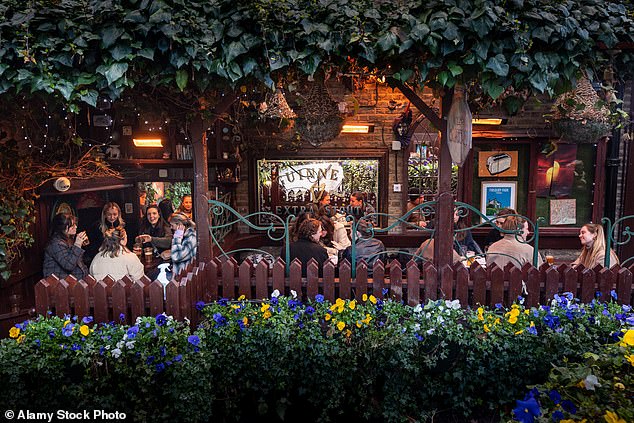 Pubs and restaurants normally add a service charge of roughly 12.5 per cent to the bill for customers seated at a table and attended to by a waiter. Pictured: File photo