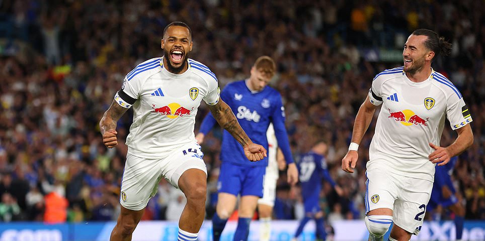 Leeds vs Everton - Premier League: Live score, team news and updates as debutant nets late winner for Whites from the penalty spot on their top-flight return  after controversial handba