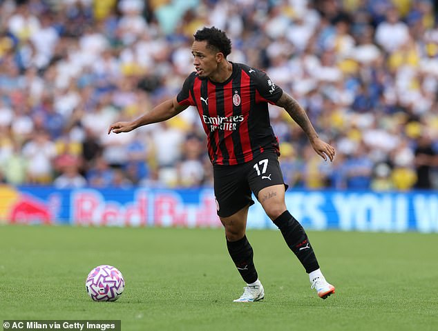 Leeds United are close to agreement on a £13.5million deal for AC Milan winger Noah Okafor