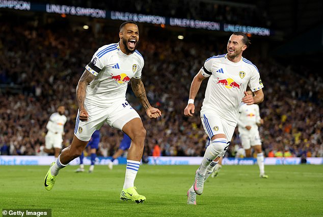Leeds triumphed 1-0 over the Toffees on their return to the Premier League on Monday night