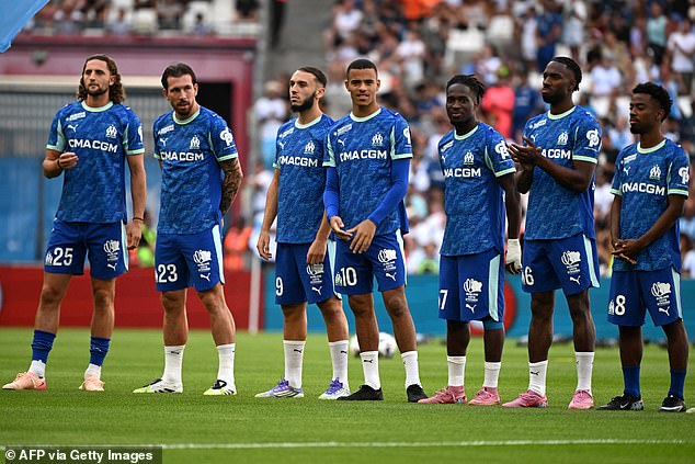 Marseille's squad already appears to be in disarray after just one match this season
