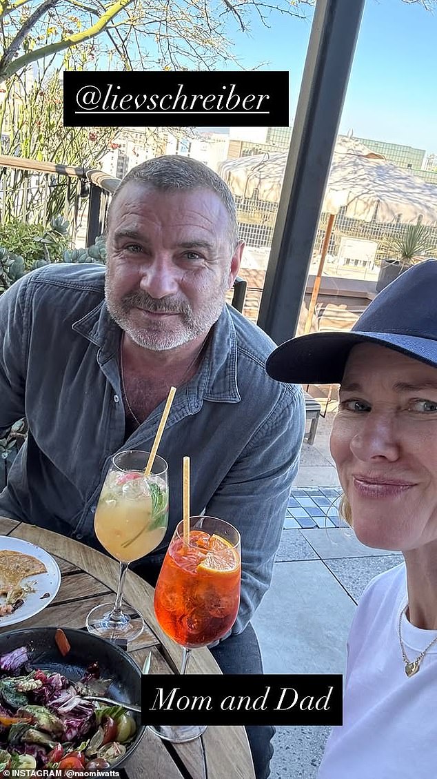Exes Liev Schreiber and his former partner Naomi Watts had a surprising reunion this week to send their son Sasha off to college