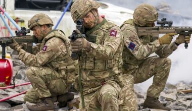 Britain is ready to send troops to help defend Ukraine's skies and ports, but will not deploy them to the front line near Russia