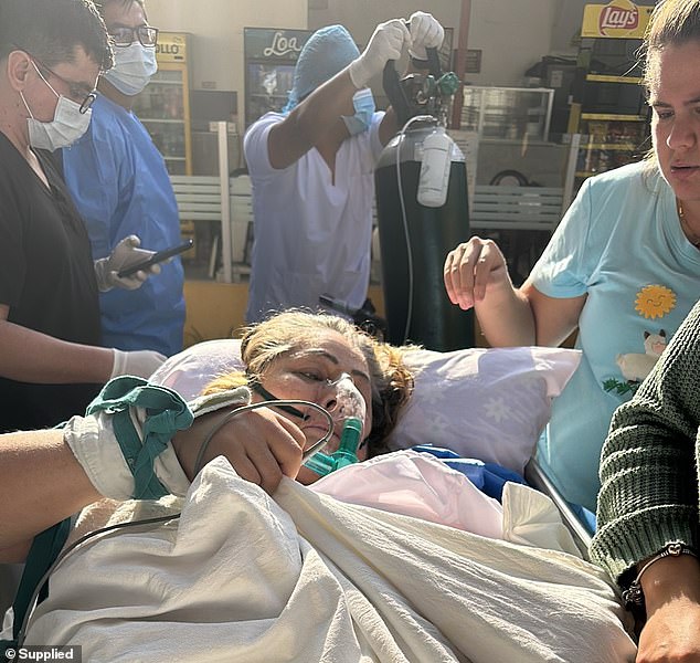 But her family has said she didn't heal and faced severe complications, including septic shock