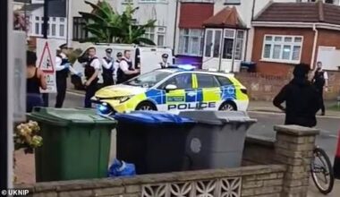 The Metropolitan Police has launched a murder investigation and said officers were called to reports of a stabbing in Monks Park, Wembley, at around 6.10pm on Tuesday