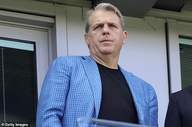 The move continues lueCo¿s astonishing pattern of recruitment from Brighton since taking control at Stamford Bridge in 2022. Pictured: Chelsea co-owner Todd Boehly