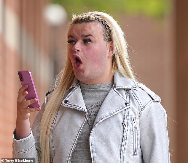 Watkin had not undergone any gender reassignment surgery and had stuffed clothing down her bra