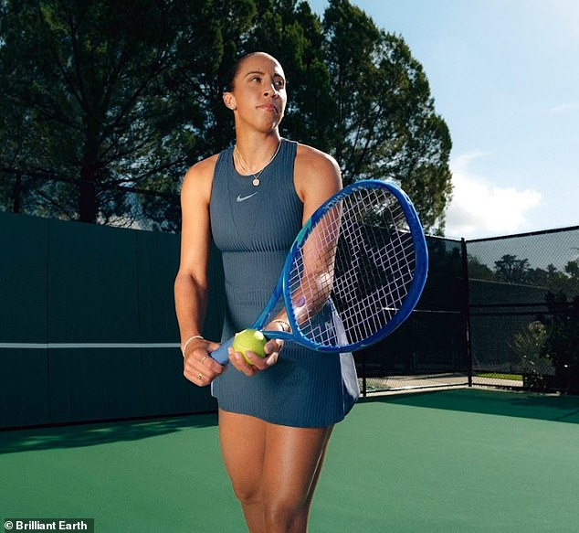 The 30-year-old athlete from Illinois has been collaborating with Brilliant Earth, a jewelry company known for its focus on ethical and sustainable practices
