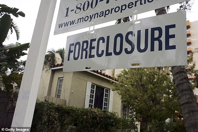 Foreclosure filings across the US rose 13 percent in July compared to the same time last year