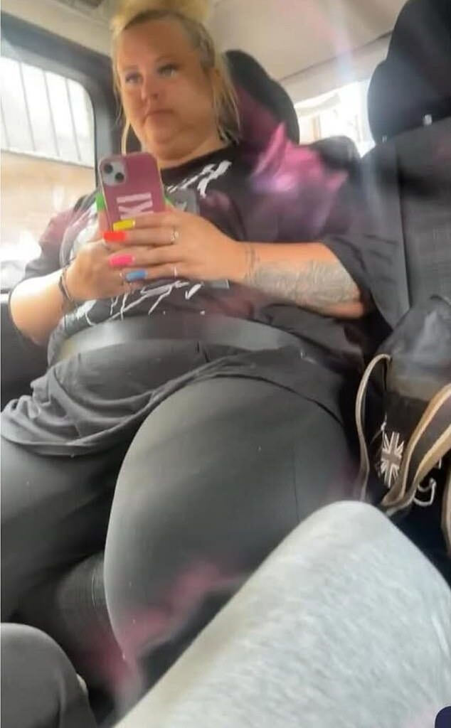 Nikki Cuthbertson (pictured before losing weight) was worried that being overweight could cause her to have a heart attack, so she started using Mounjaro in November 2024