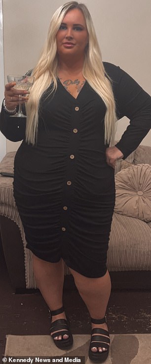 She also said that people embarking on a weight loss journey should 'be ready and have the determination'