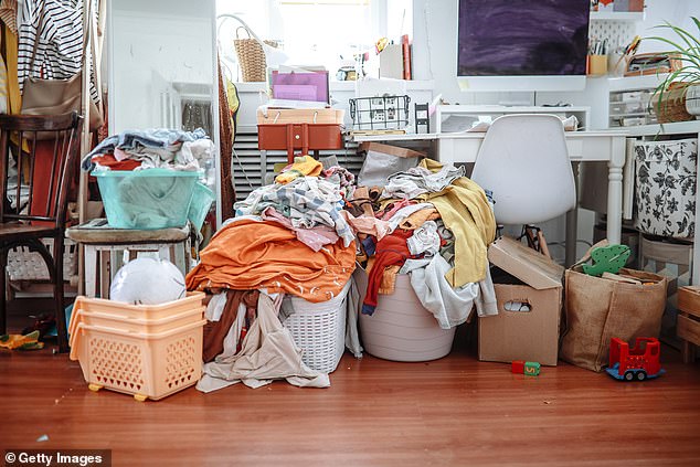 Psychotherapists warn that holding on to possessions for too long can create 'an emotional prison that is difficult to escape'