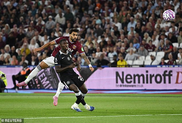 Lucas Paqueta had given West Ham the lead before Chelsea ran riot at the London Stadium