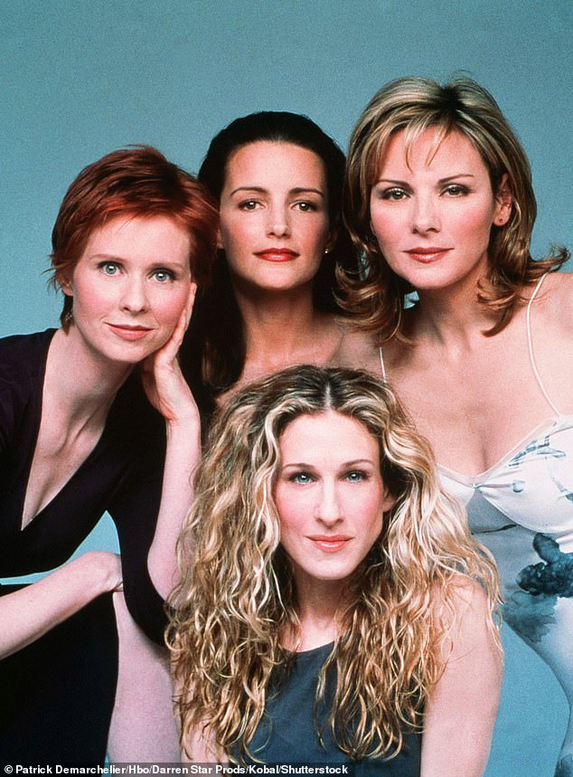 There has long been buzz over the years about a clash between her and her SATC costars, particularly Sarah Jessica Parker; the cast pictured in 2001