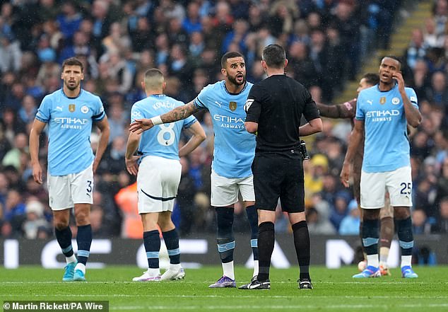 Walker claimed some of his team-mates 'went missing' as City lost their form in the Premier League