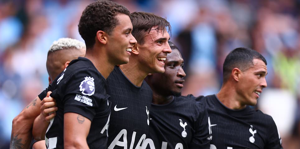 Manchester City vs Tottenham - Premier League: Live score and updates as Pep Guardiola's tactics backfire and Spurs waltz to the top of the table