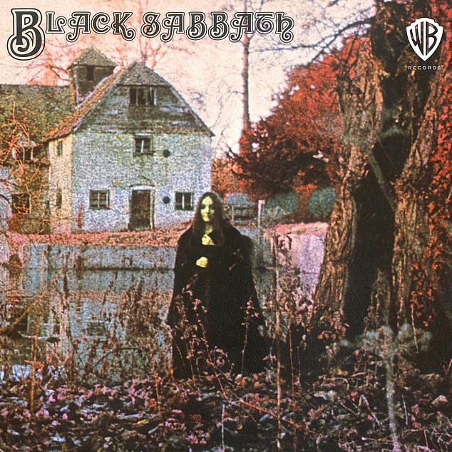 The TV personality wore a Black Sabbath T-shirt featuring his father on the cover of the band's 1970 self-titled debut album