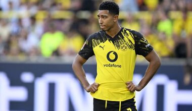 Jobe Bellingham had a Bundesliga debut to forget as he was substituted off at half-time